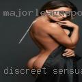 Discreet sensual massage